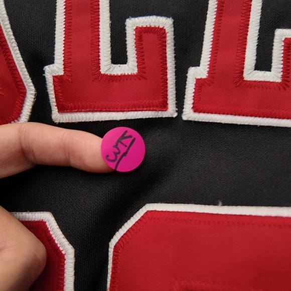 Mitchell Ness Michael Jordan Chicago Bulls 23 NBA Hardwood Classics Jersey Black - Picture 6 of 7